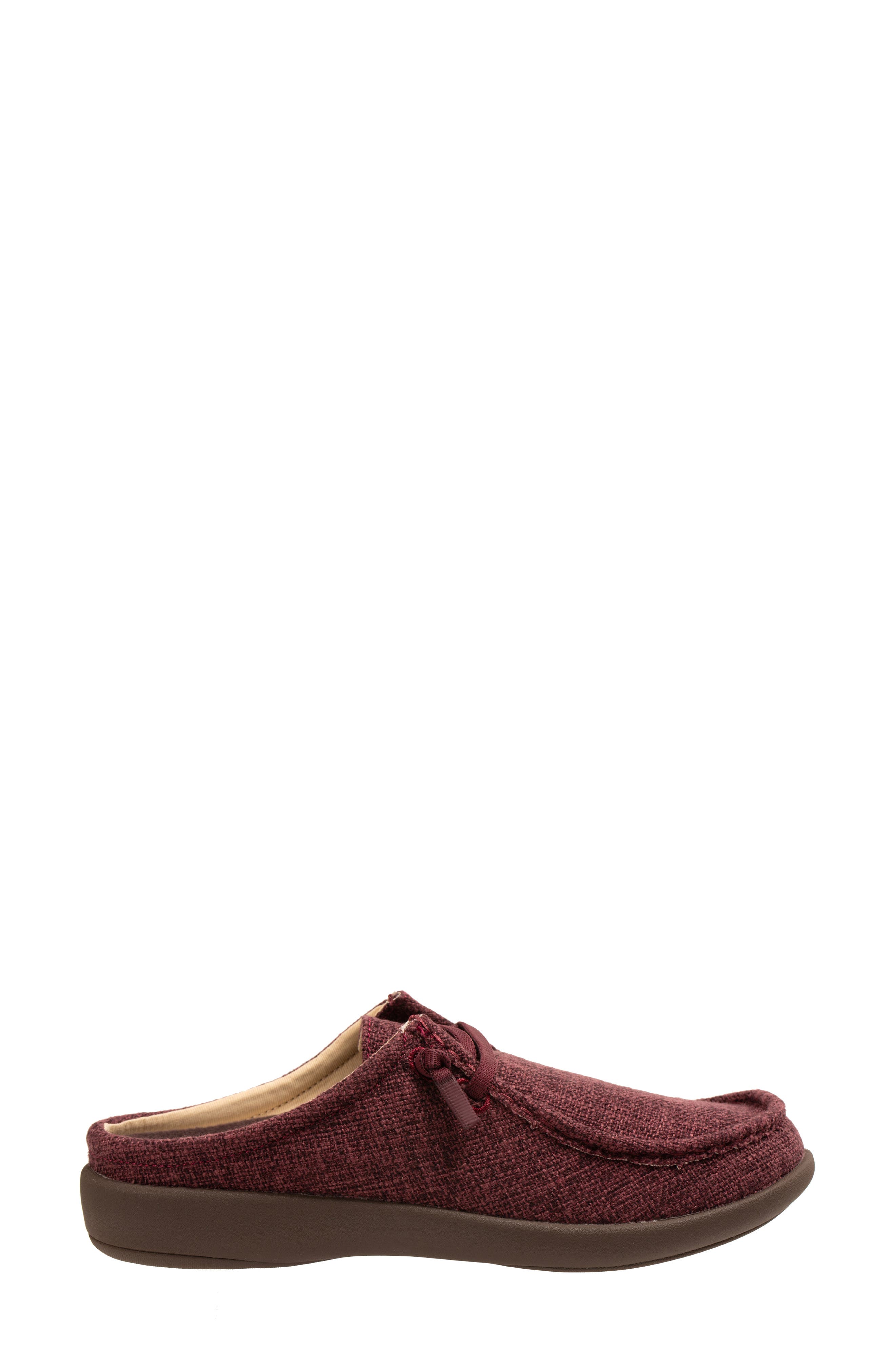 Carefree Clog, Alternate, color, CRANBERRY