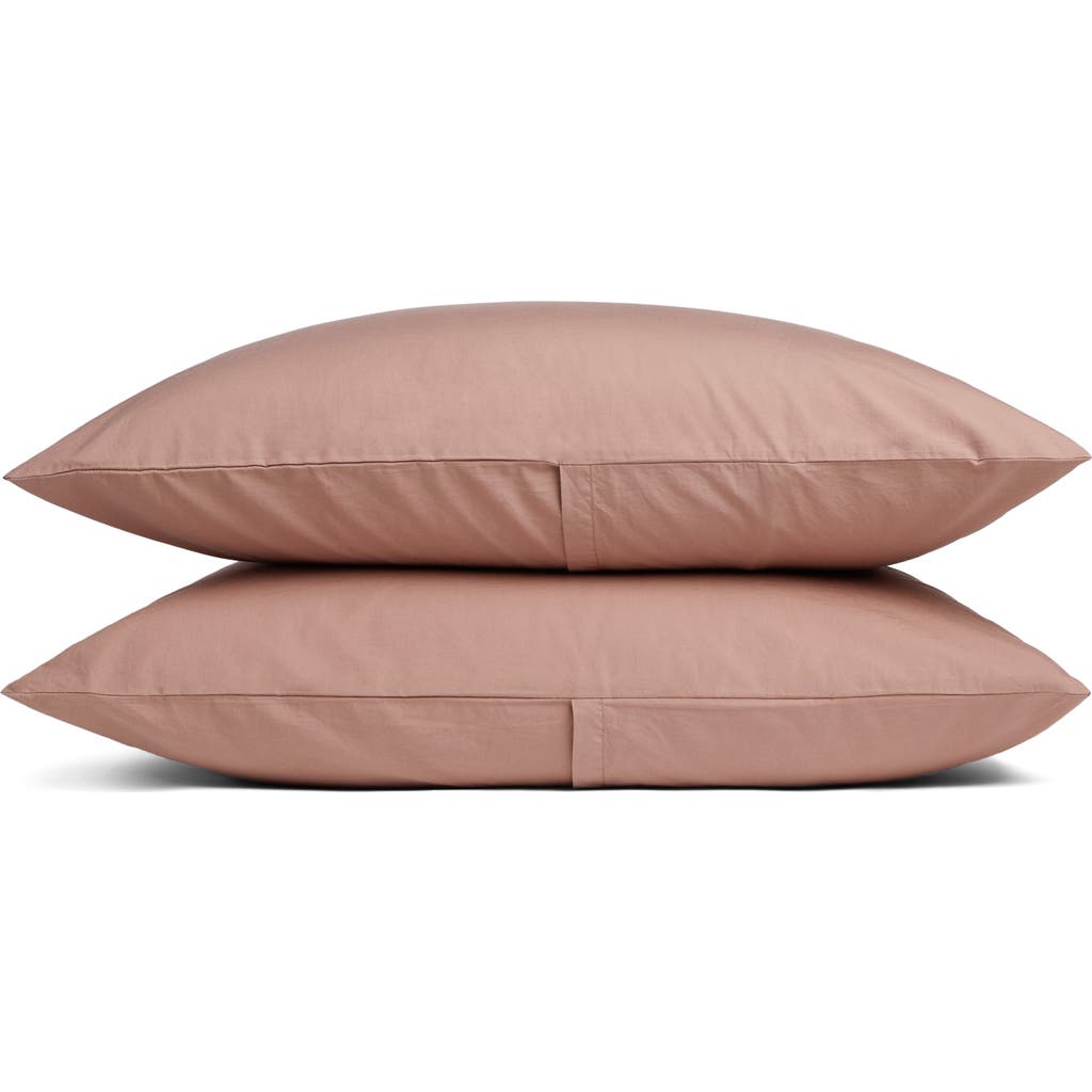 Parachute Percale Pillowcases In Pink