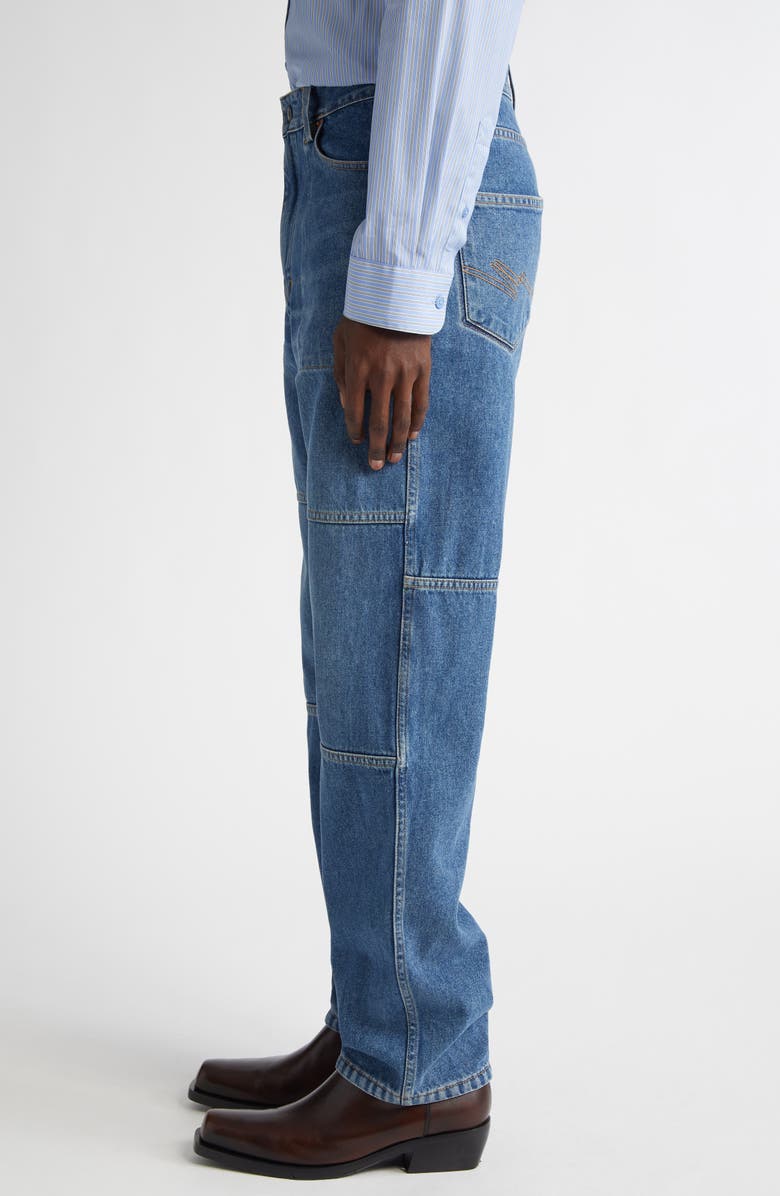 Martine Rose Reversible Camo Jeans, Alternate, color,