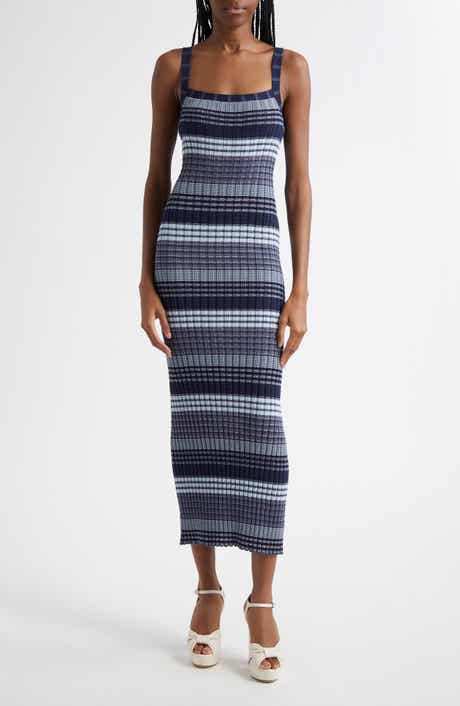 Ramy Brook Cheval Stripe Sweater Dress