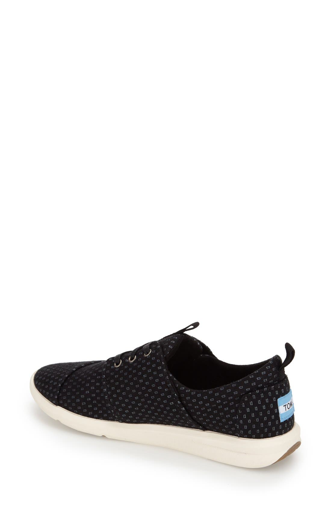 'Del Rey' Sneaker, Alternate, color, BLACK