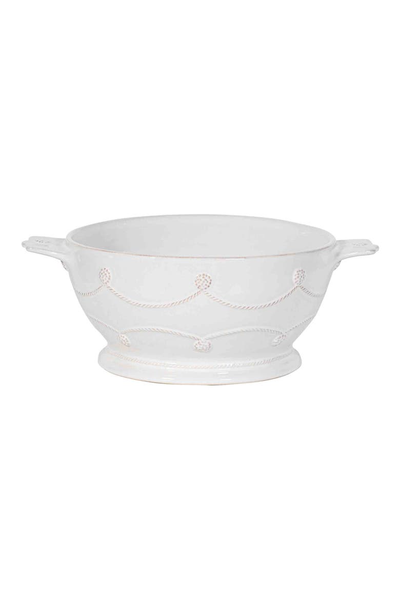 Berry & Thread Ceramic Casserole Dish with Lid, Alternate, color, WHITEWASH