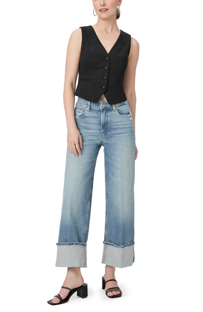 PAIGE Iris Vest, Alternate, color, Black