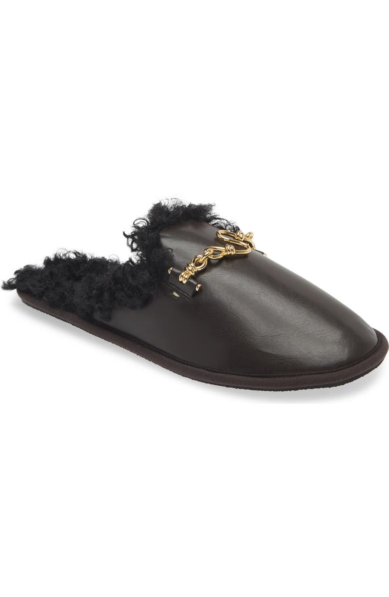 Stella McCartney Ryder Faux Shearling Lined Mule, Main, color,