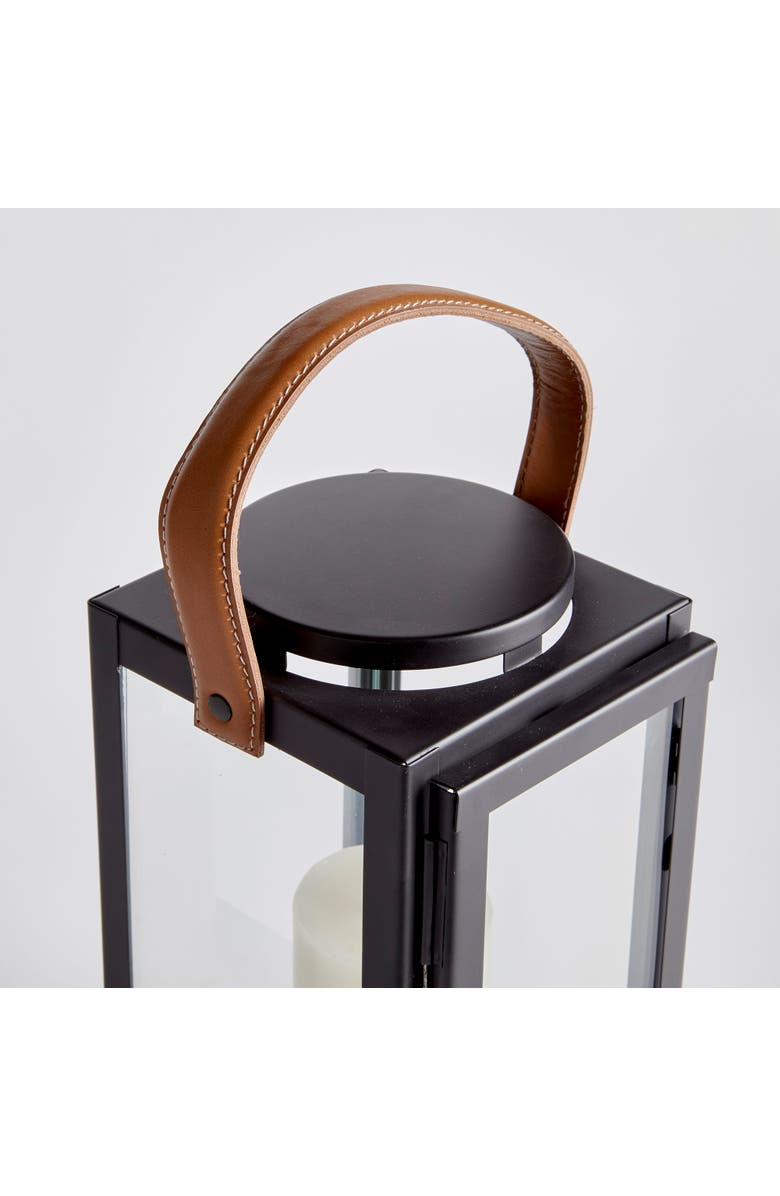 Napa Home & Garden Jennings Lantern, Alternate, color, Black