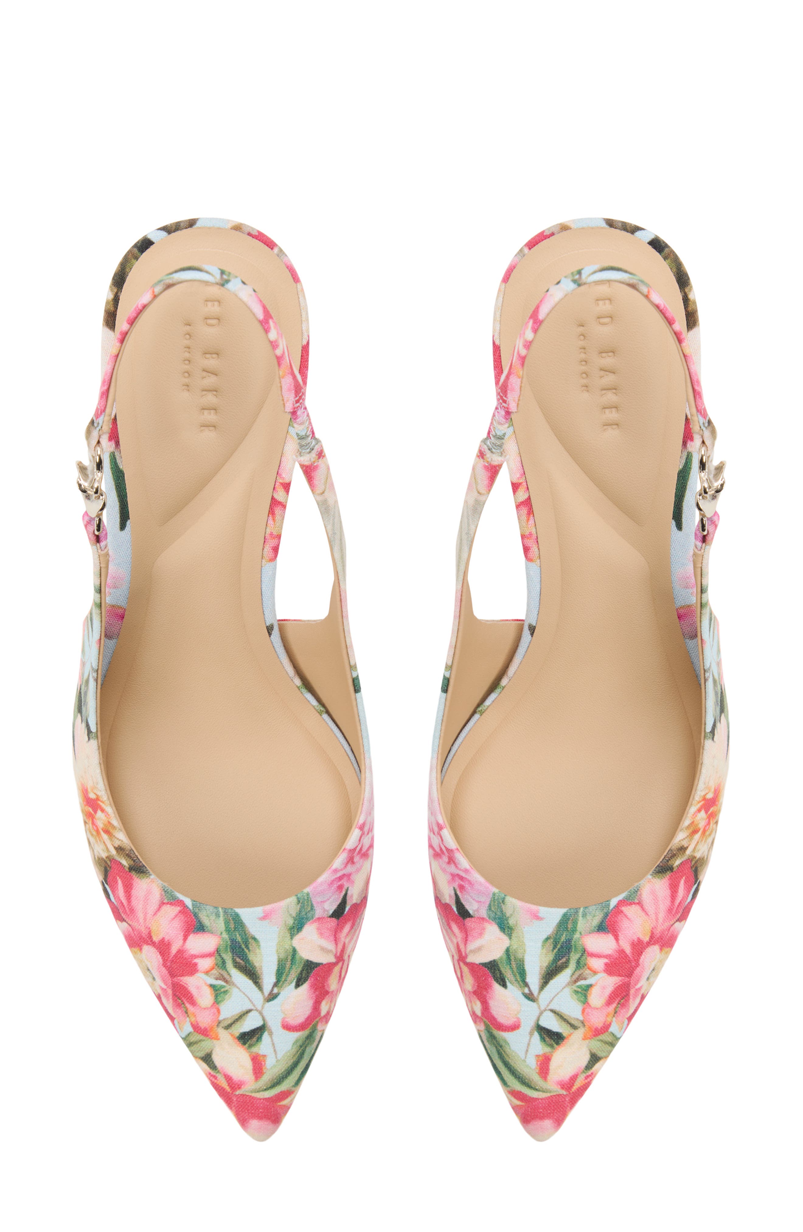 Jackie Slingback Pump, Alternate, color, BRIGHT BLUE MULTI