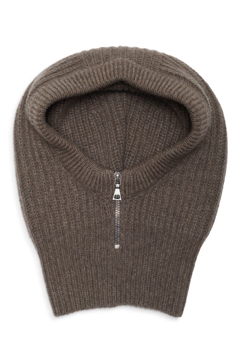 Nevis Cashmere Zip Snood, Main, color, HEATHCOT Q26297