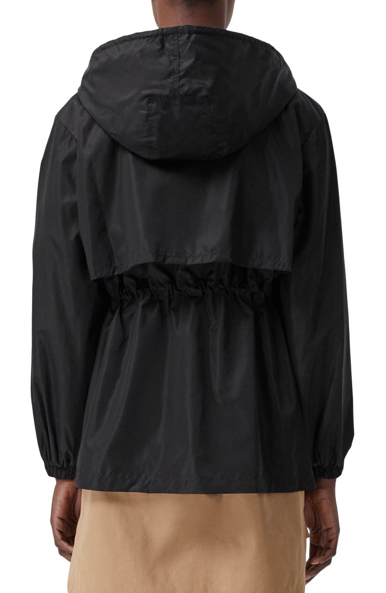 Burberry Binham Zip Hooded Nylon Jacket, Alternate, color, 