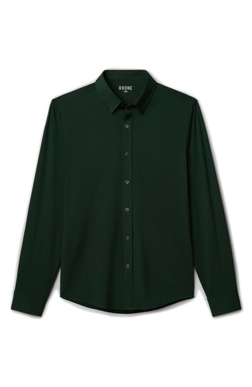 Rhone Commuter Slim Fit Button-up Shirt In Green