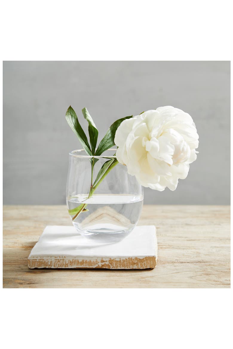Small Boston Vase, Main, color, CLEAR