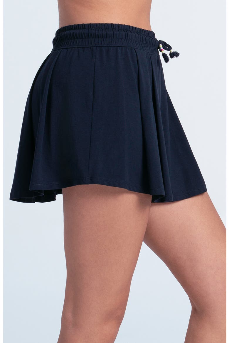 Womens' Pima Skirt, Alternate, color, Navy