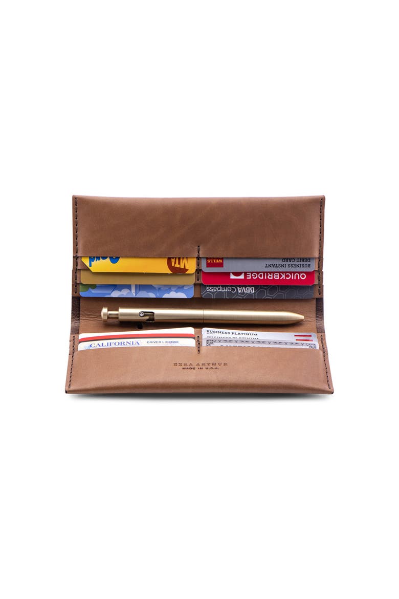 Long Wallet, Alternate, color, WHISKEY