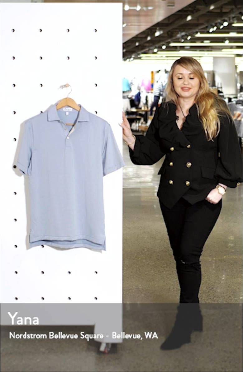 Jubilee Stripe Performance Polo, sales video thumbnail