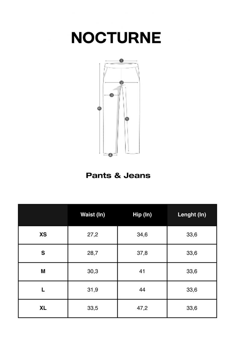 Nocturne Belt Detailed Pants, Alternate, color, Black