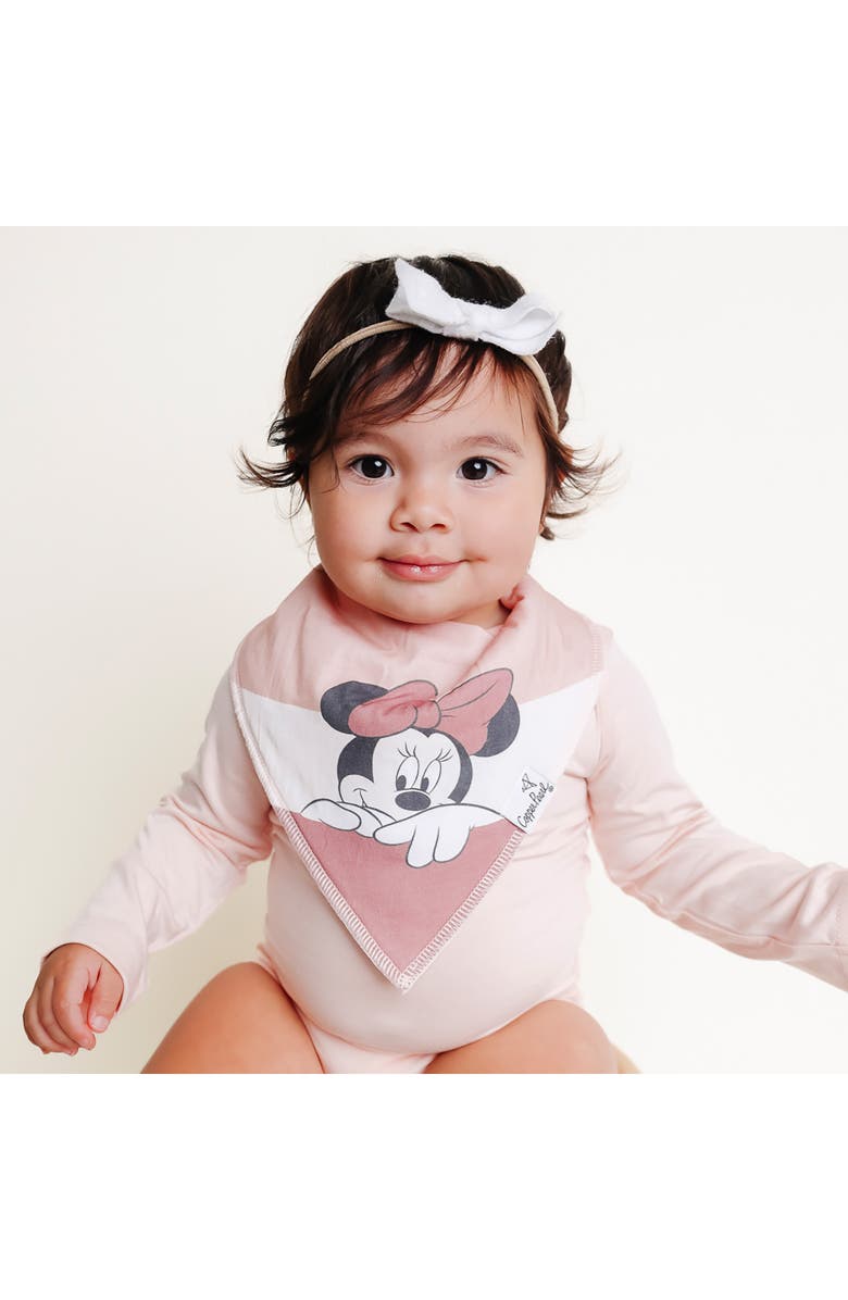 Copper Pearl Assorted 4-Pack Bandana Bibs, Alternate, color, Minnie Mouse