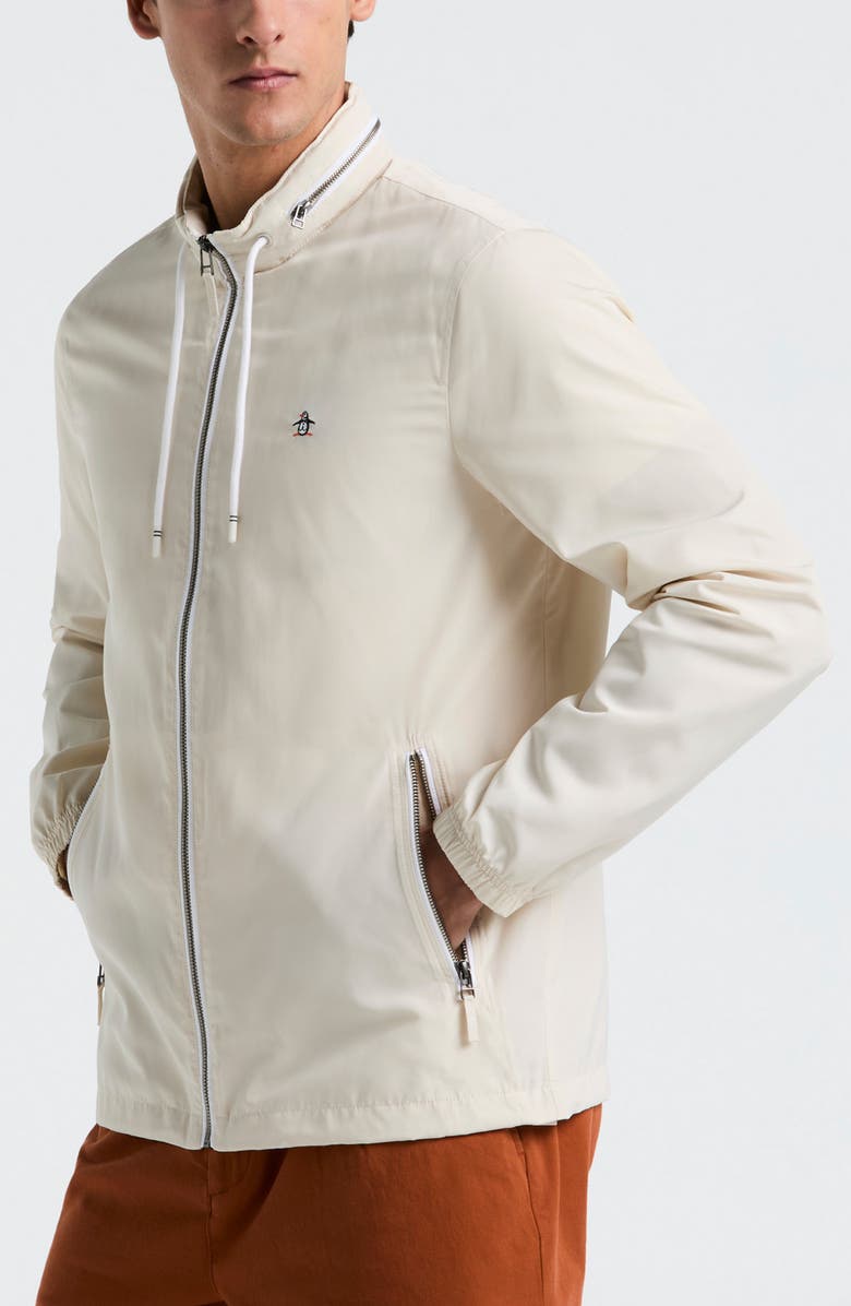 Original Penguin Rec Ratner Water Resistant Jacket, Alternate, color, Birch