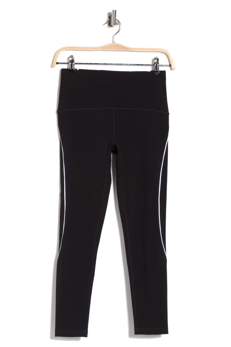 Perform Piped Contour Leggings, Alternate, color, BLACK