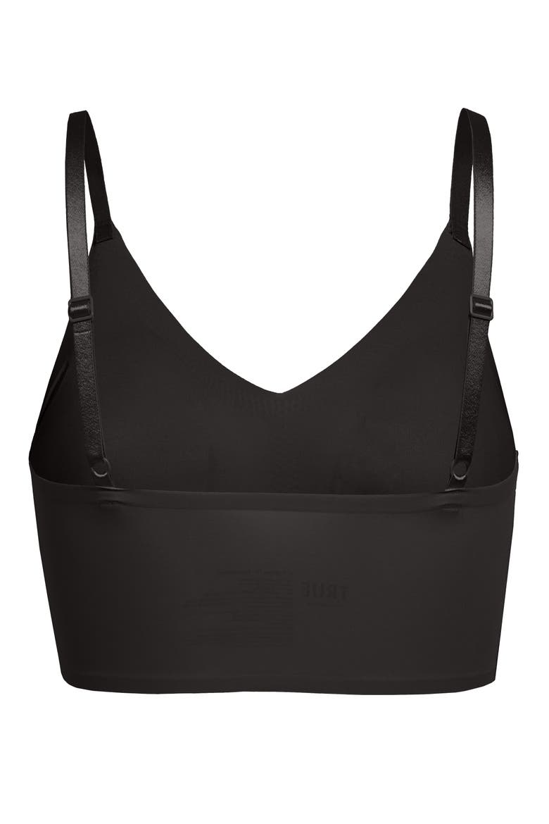 True Body Lift Triangle Bra, Alternate, color, BLACK