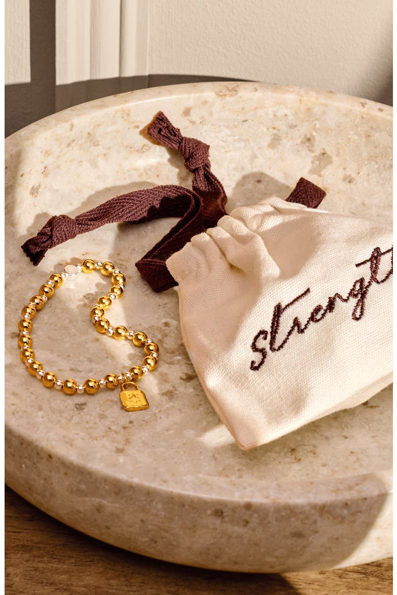 Words To Treasure 'Strength' Bracelet, Alternate, color, Mixed