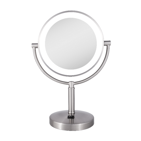 Laguna Lighted Makeup Mirror with 10X/1X Magnifications