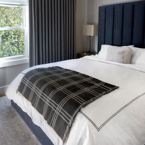 Youzey Cozylux Ultimate Comfort Reversible Blanket In Gray