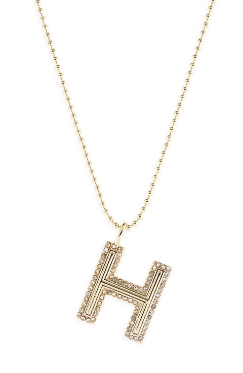 Arianna Initial Pendant Necklace