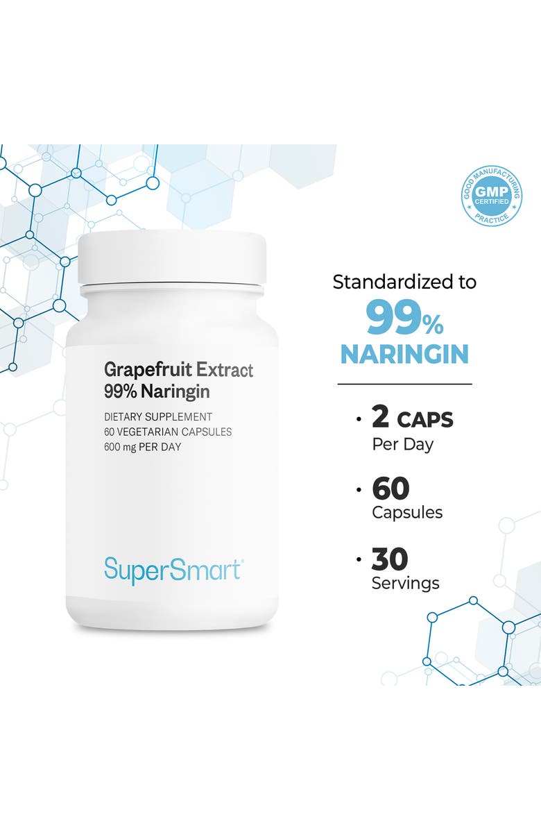 SuperSmart Grapefruit Extract 99% Naringin, Alternate, color, NO COLOR