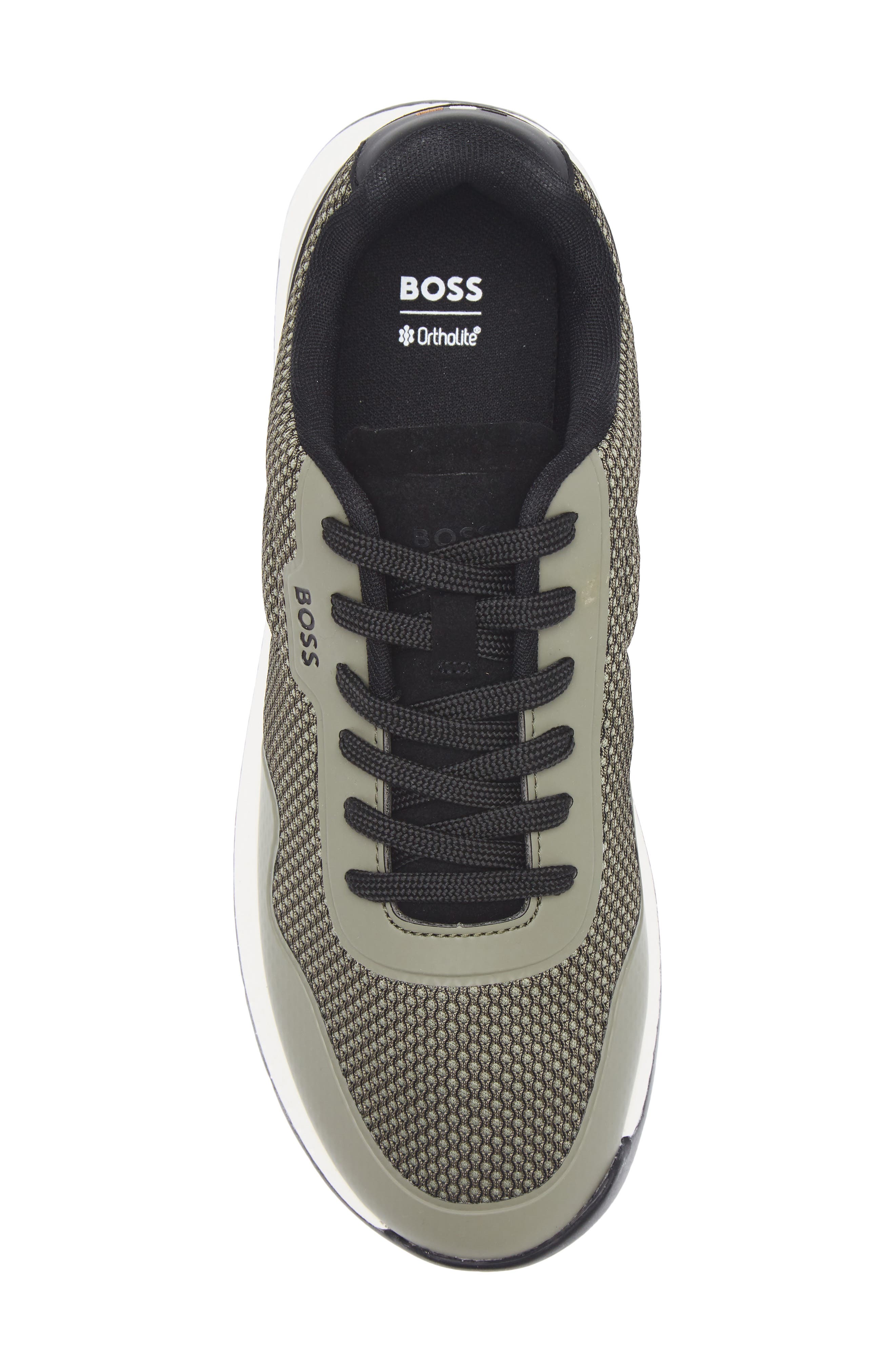 BOSS Titanium Sneaker, Alternate, color, Green