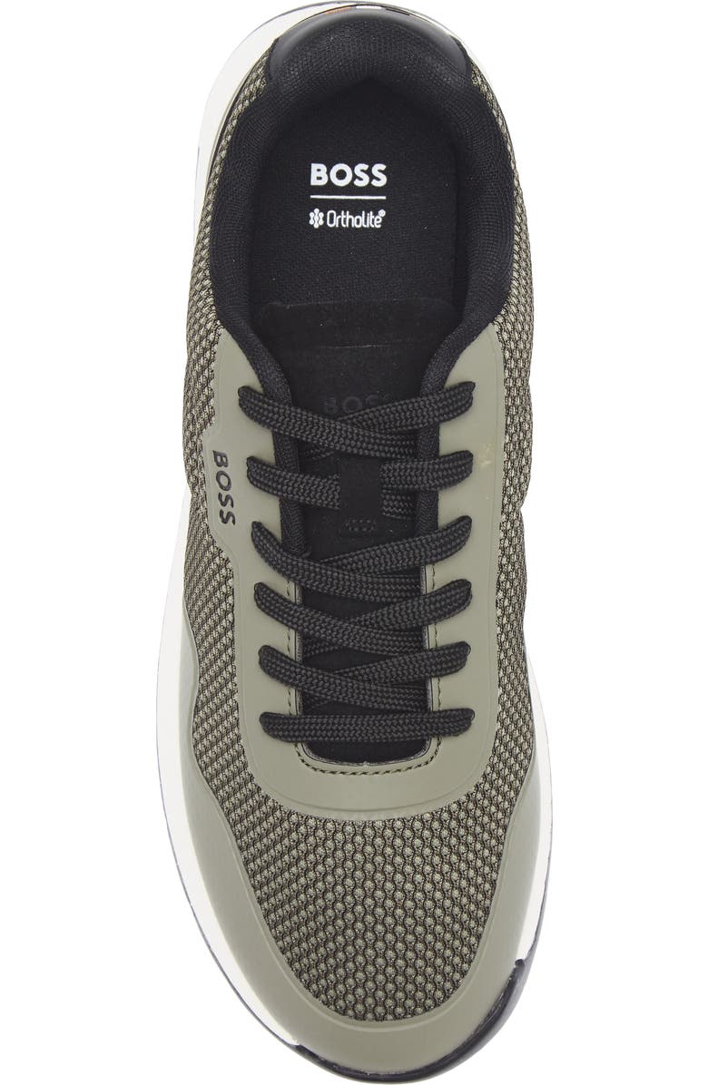 BOSS Titanium Sneaker, Alternate, color, Green