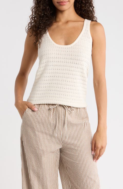 Siena Cotton Sweater Tank