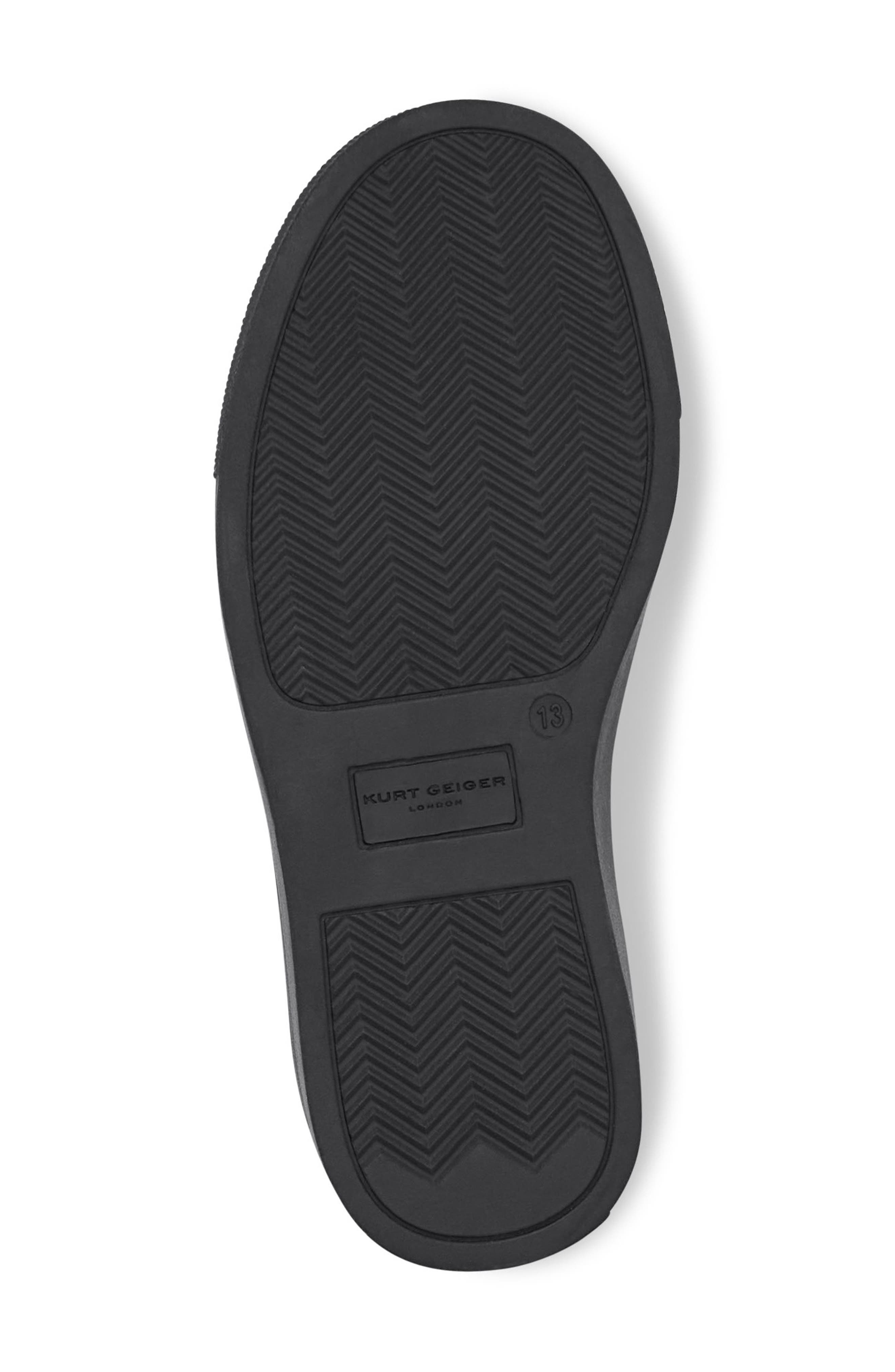 Kurt Geiger London Kids' Mini Laney Bow Sneaker, Alternate, color, Black