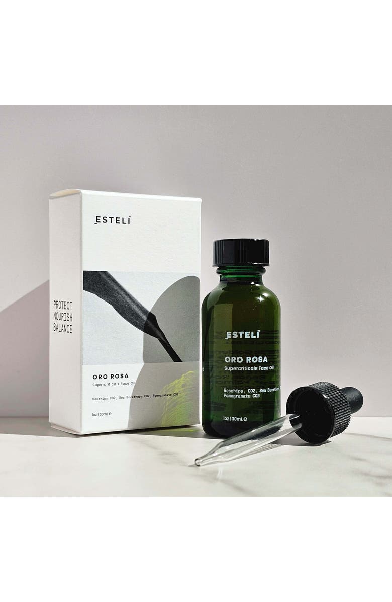 Esteli ORO ROSA Supercriticals Face Oil FACE, Alternate, color, Dark Amber/Brown