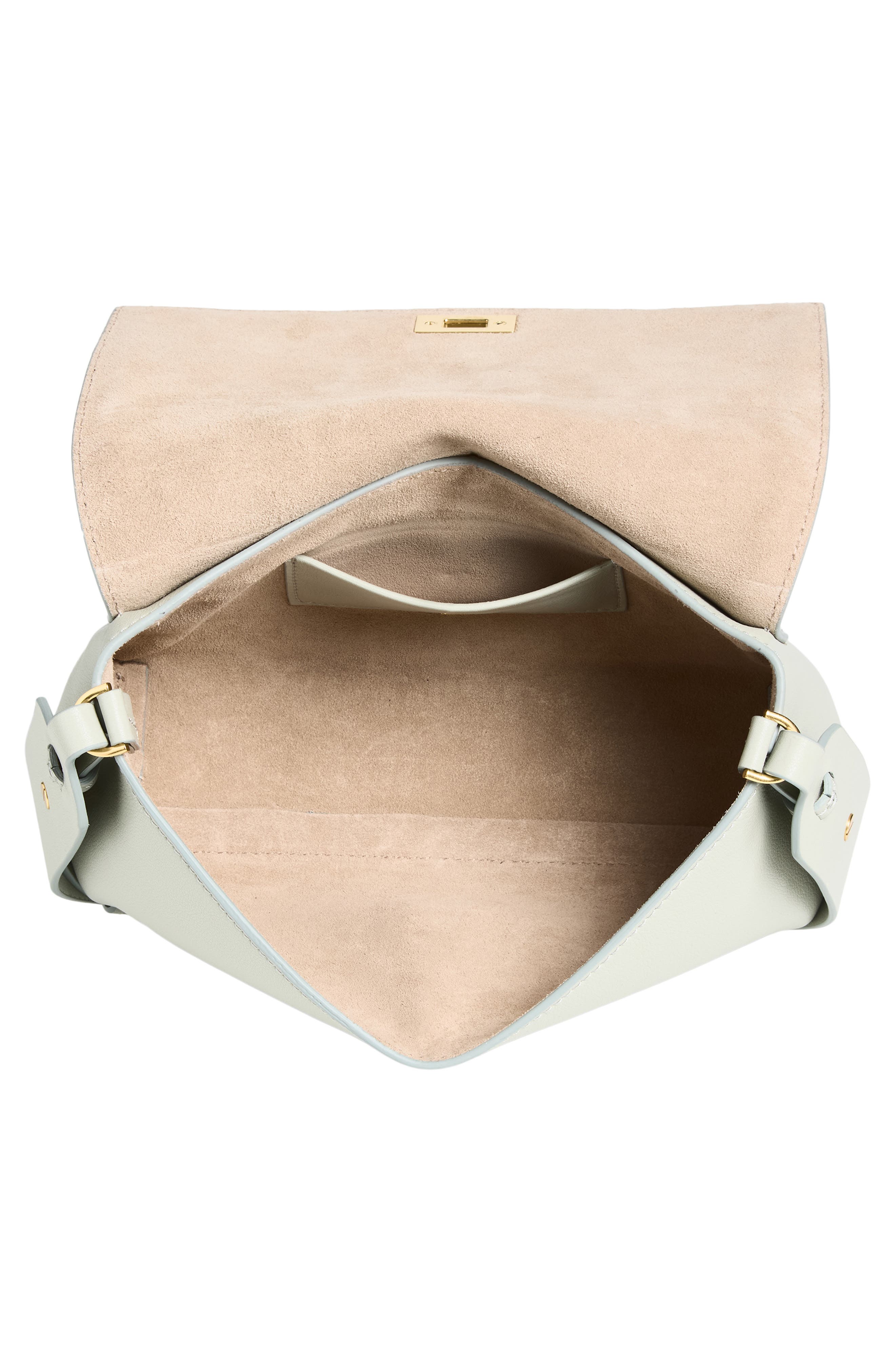 Anya Hindmarch Mortimer Crossbody Bag, Alternate, color, Iceberg