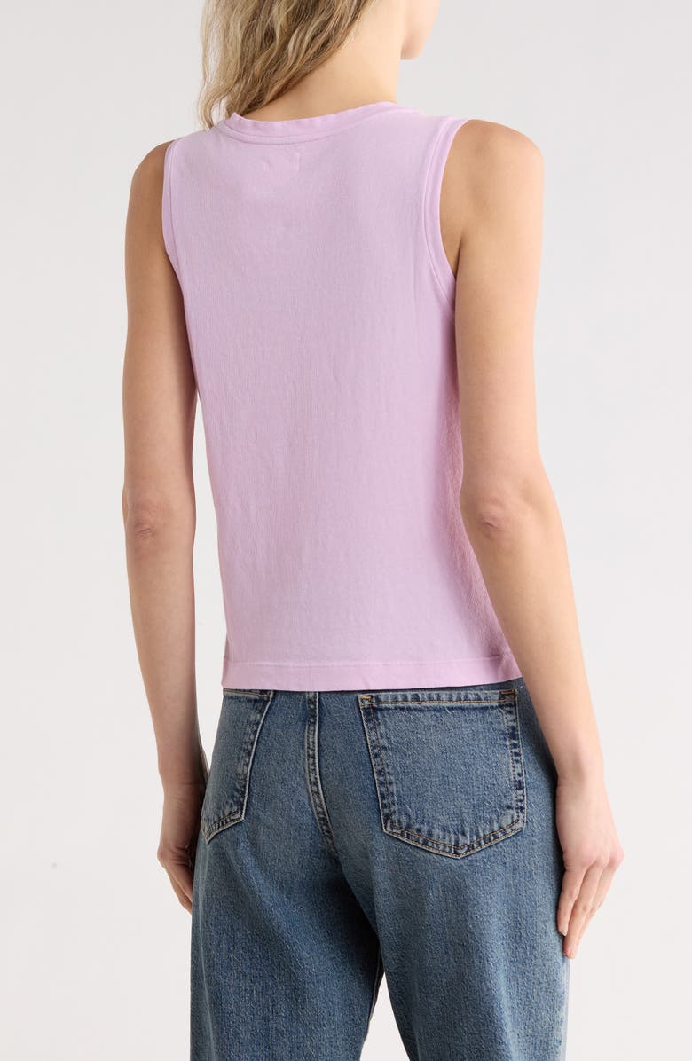 L'AGENCE Mikaela Tank Top, Alternate, color, Mauve Mist