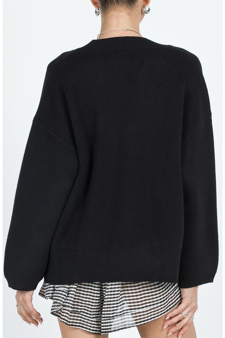 Burke Cardigan, Alternate, color, BLACK