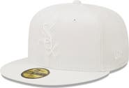 New Era Men's New Era Chicago White Sox White on White 59FIFTY Fitted Hat