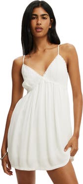 Cotton On Women's Sara Babydoll Mini Dress