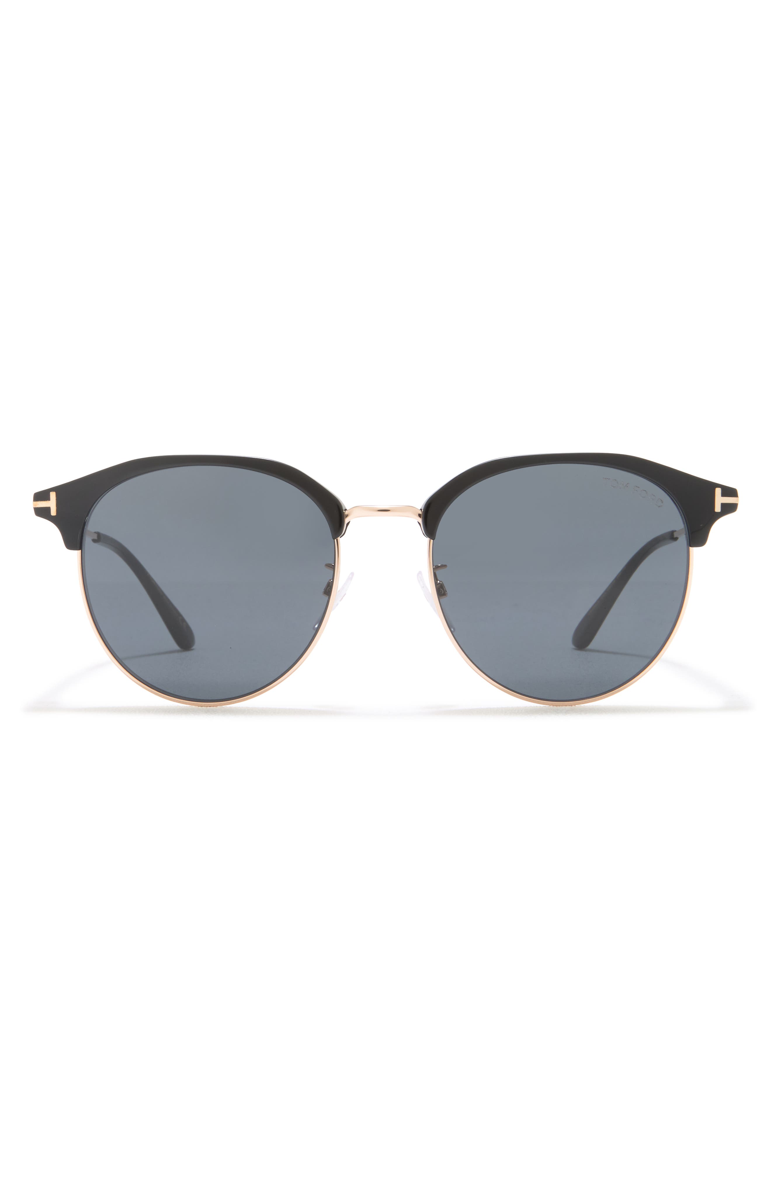 TOM FORD 55mm Round Sunglasses