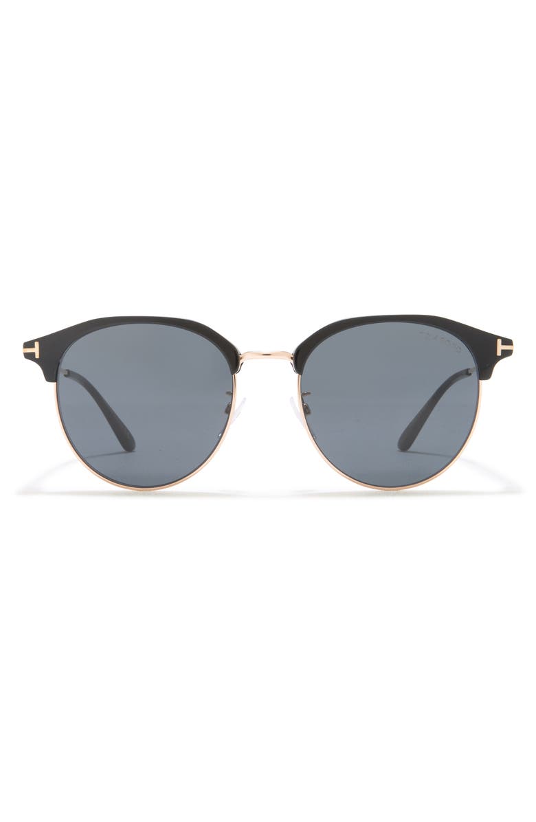 TOM FORD 55mm Round Sunglasses, Main, color,