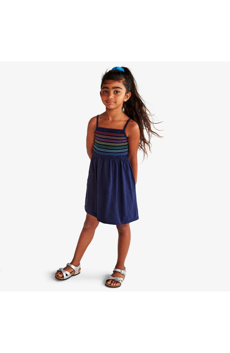 Primary Kids Rainbow Smocked Tank Dress, Alternate, color, 