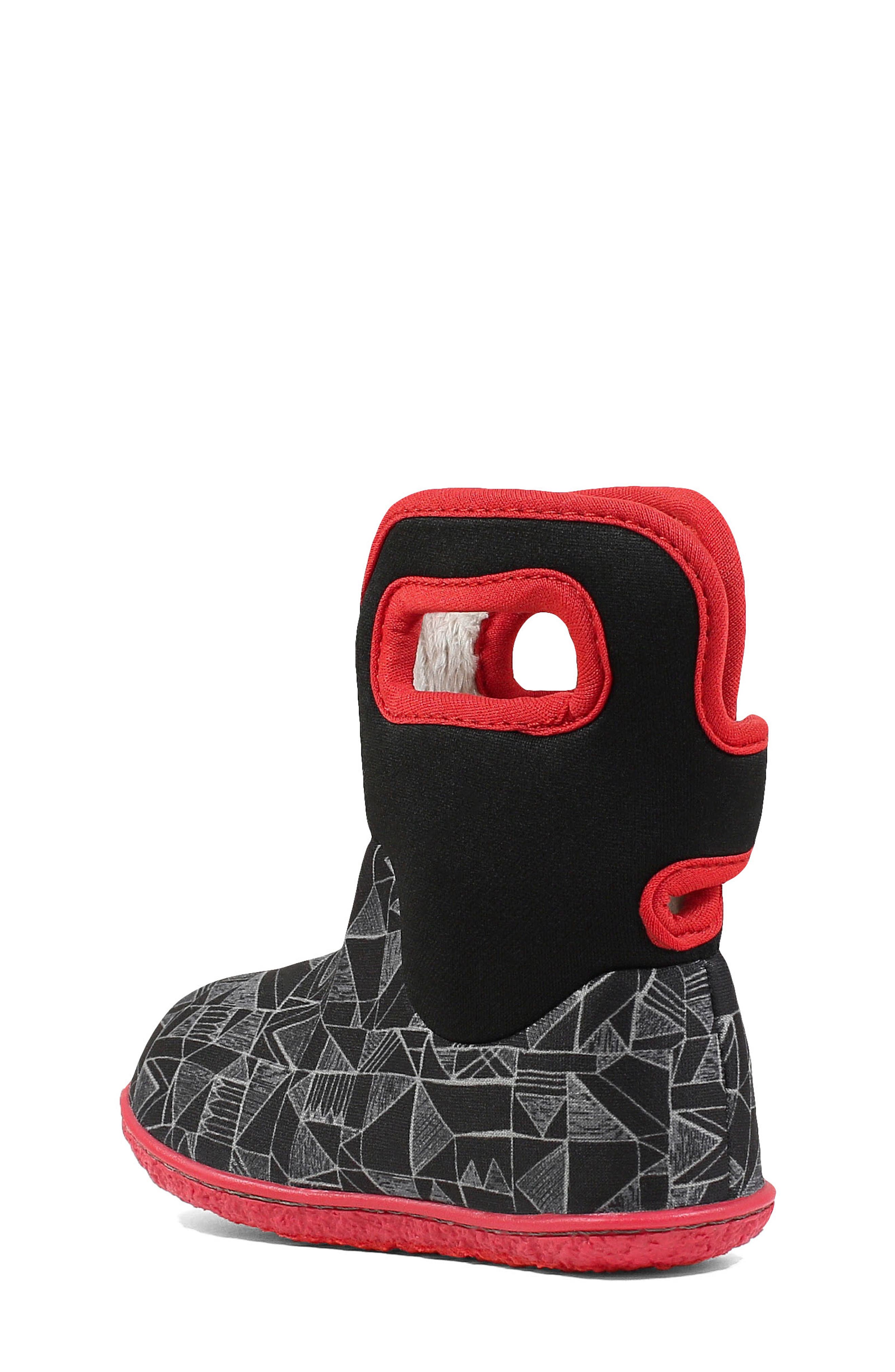 Bogs Baby Bogs Geo Maze Insulated Waterproof Boot, Alternate, color, 