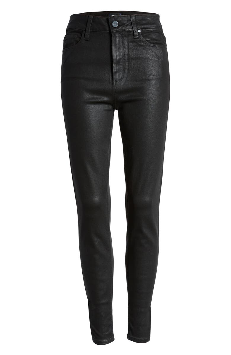 PAIGE Transcend - Margot Coated Skinny Jeans, Alternate, color, Bf Luxcoat