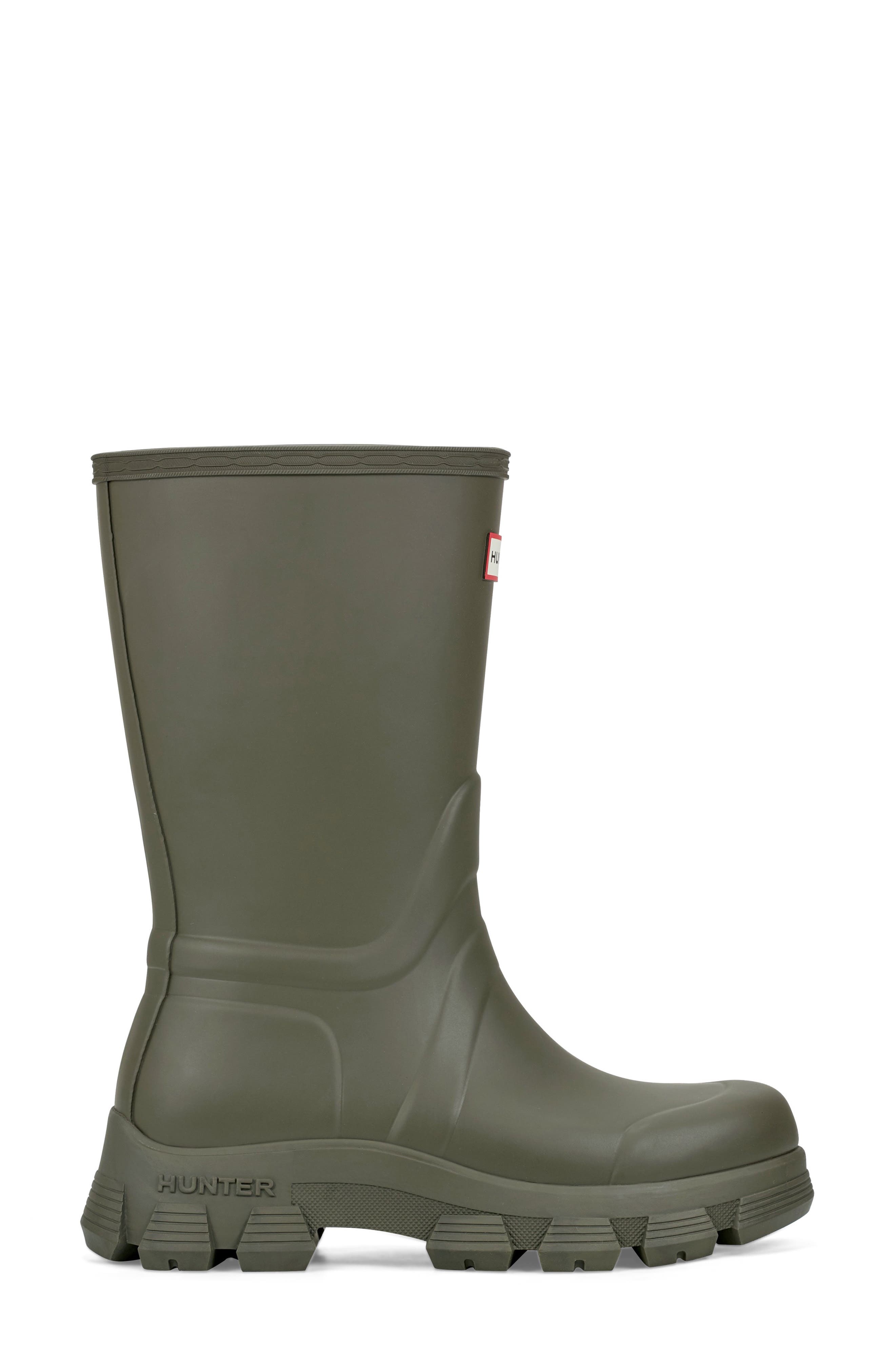 Micah Lug Sole Waterproof Rain Boot, Alternate, color, RYEGRASS