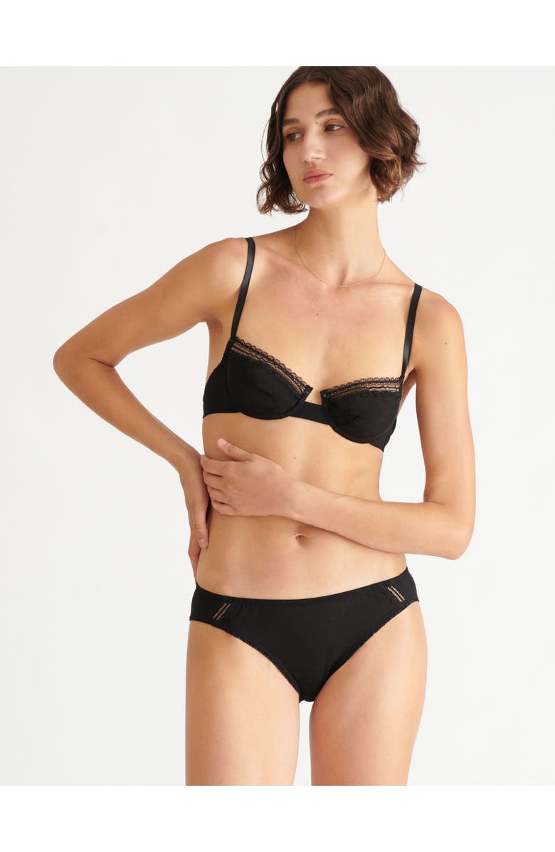 Araks Chloe Underwire Bra, Alternate, color, Black