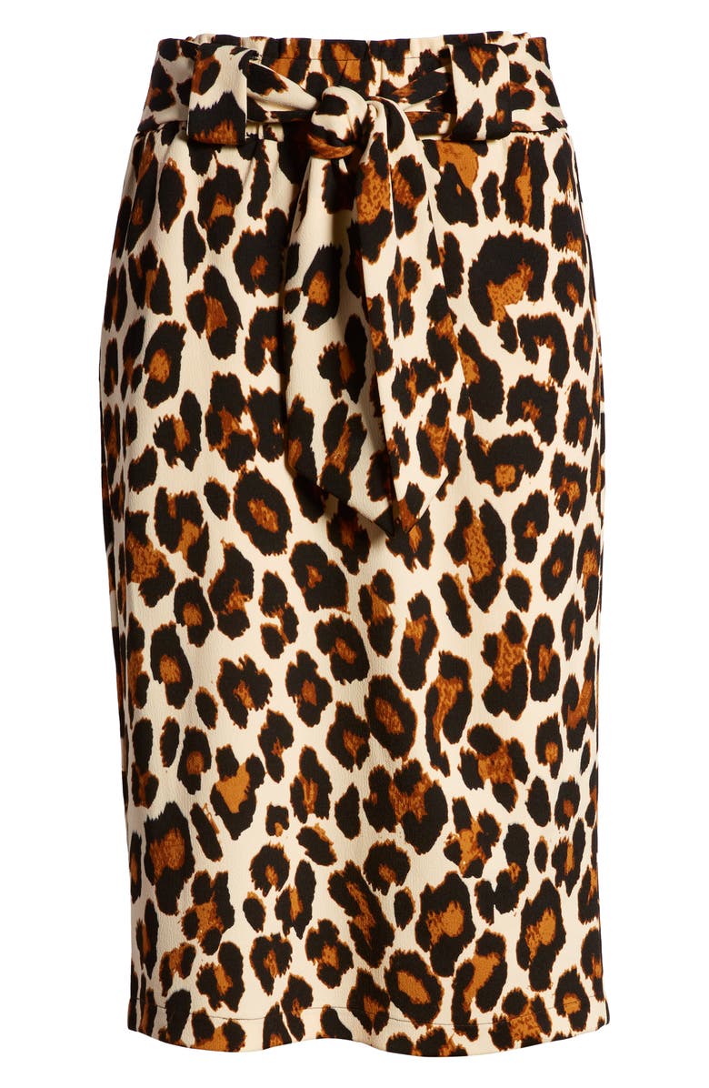 Sentimental NY Paperbag Waist Pencil Skirt, Alternate, color, 