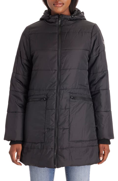 3-in-1 Hybrid Quilted Waterproof Maternity Puffer Coat