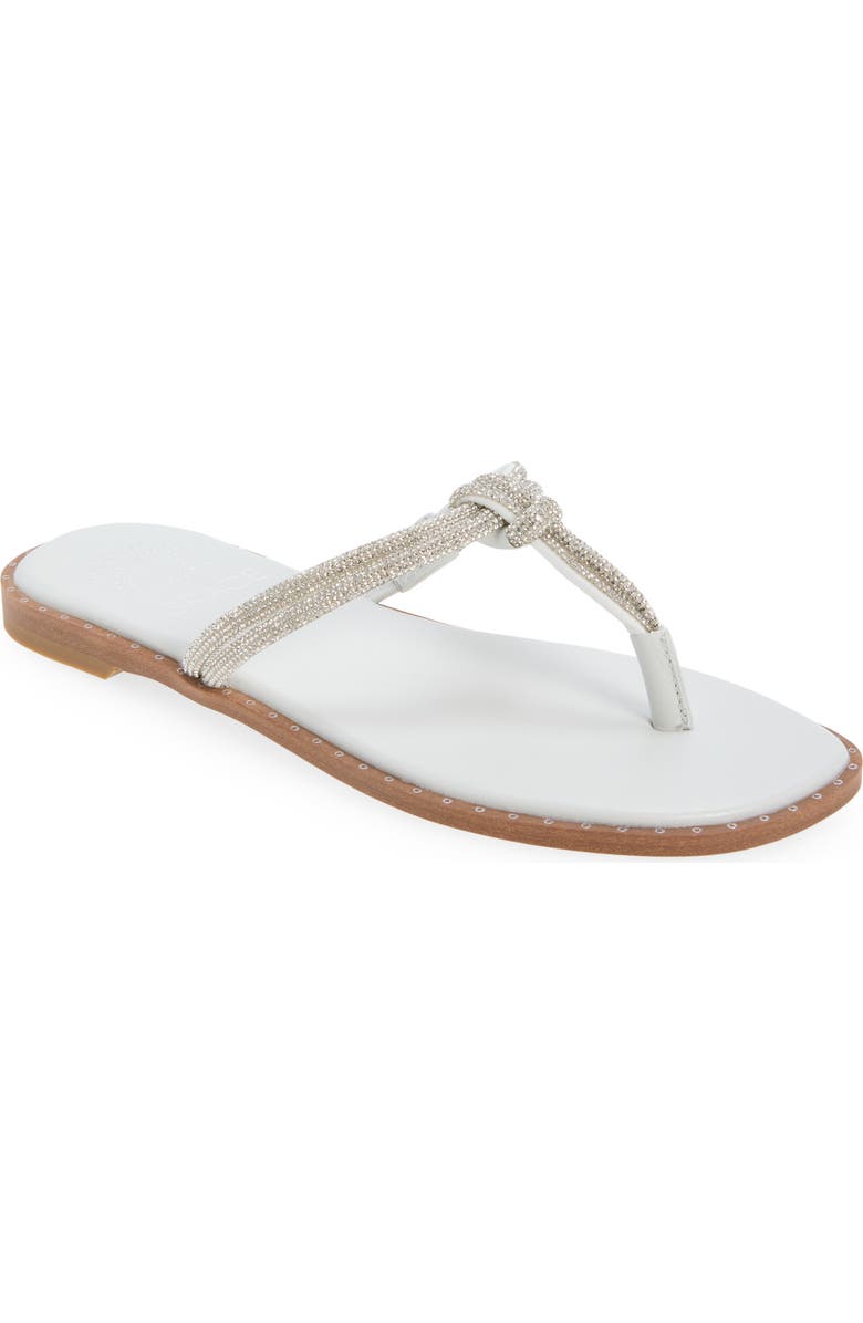 Grace Footwear <p>Maldives Flip Flop (Women)</p>, Main, color, Clear/ White