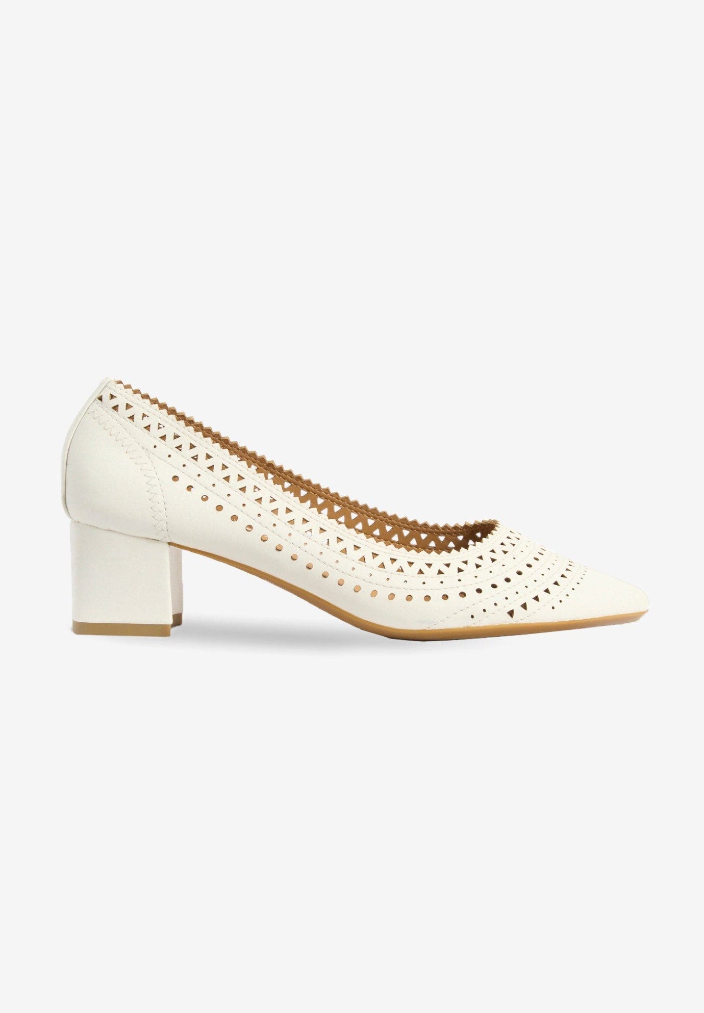 The Knightly Slip On Pump, Alternate, color, WHITE