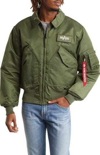 Alpha Industries CWU 45/P Bomber Jacket | Nordstrom
