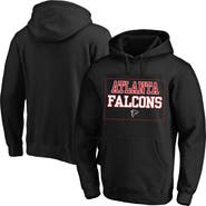 FANATICS Men's Fanatics Black Atlanta Falcons Big & Tall Fleece Hoodie